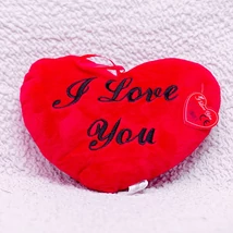 Plüssfigura - I love you szív